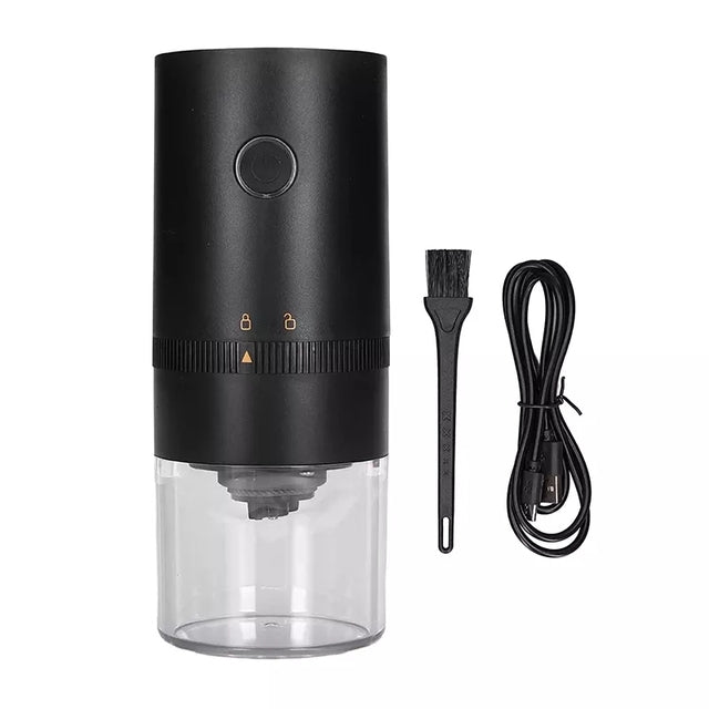 Electric Coffee Grinder Automatic Beans Mill Portable Espresso Machine Maker For Cafe Home Travel USB Rechargeable